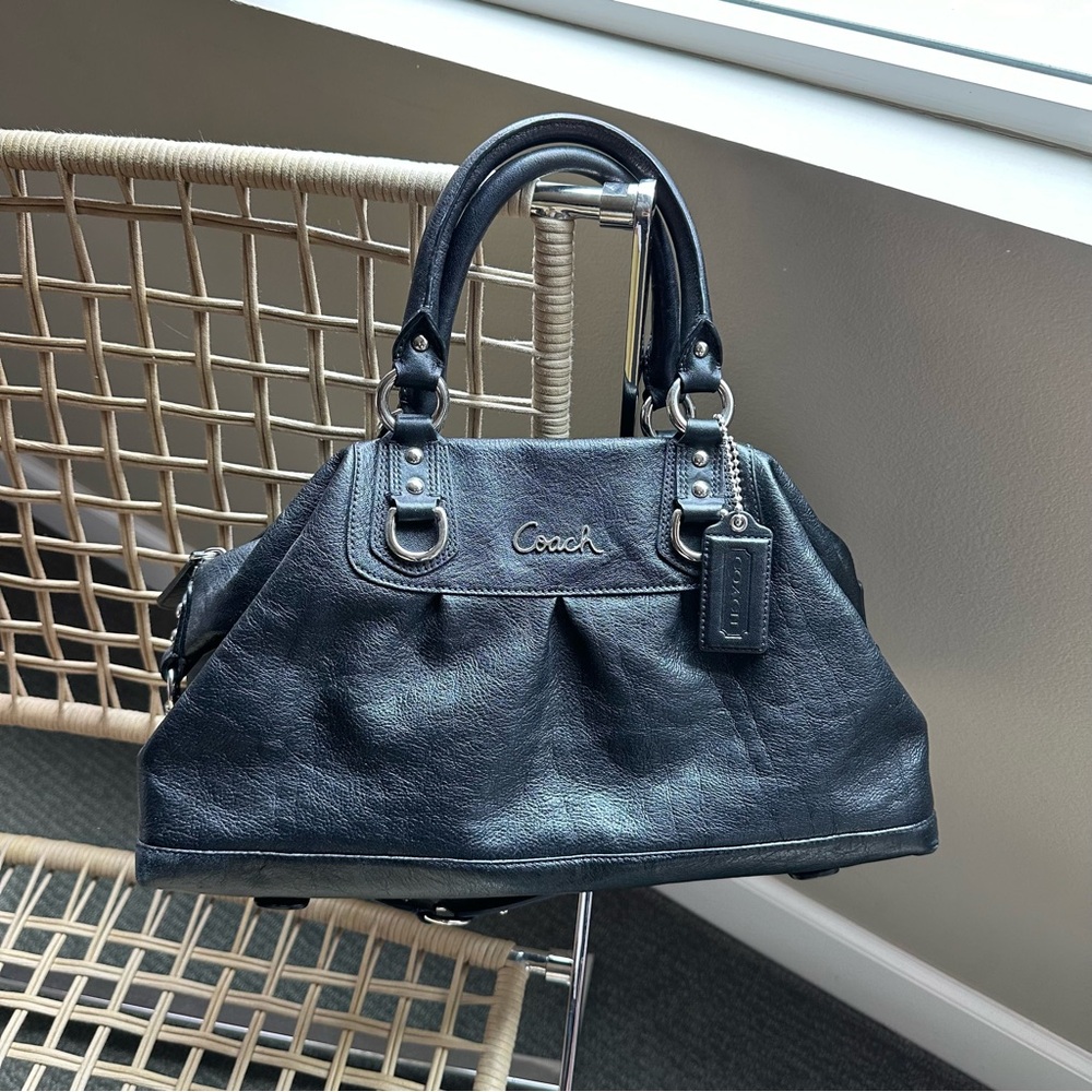 Vintage Coach Ashley Leather Satchel F15447